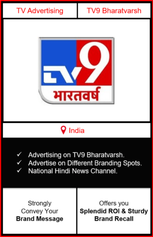 TV9 Bharatvarsh Advertising Archives Big Media Kart